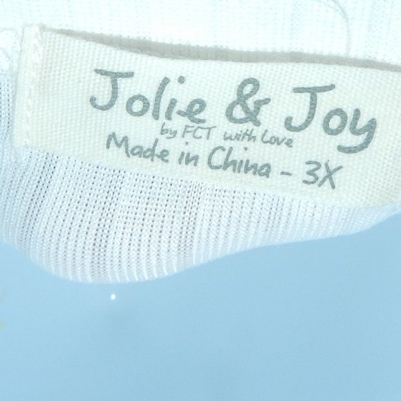 NEW NWT FULL CIRCLE TRENDS STRAPLESS COLORFUL ROMPER-PLUS SIZE 3X - Picture 9 of 11